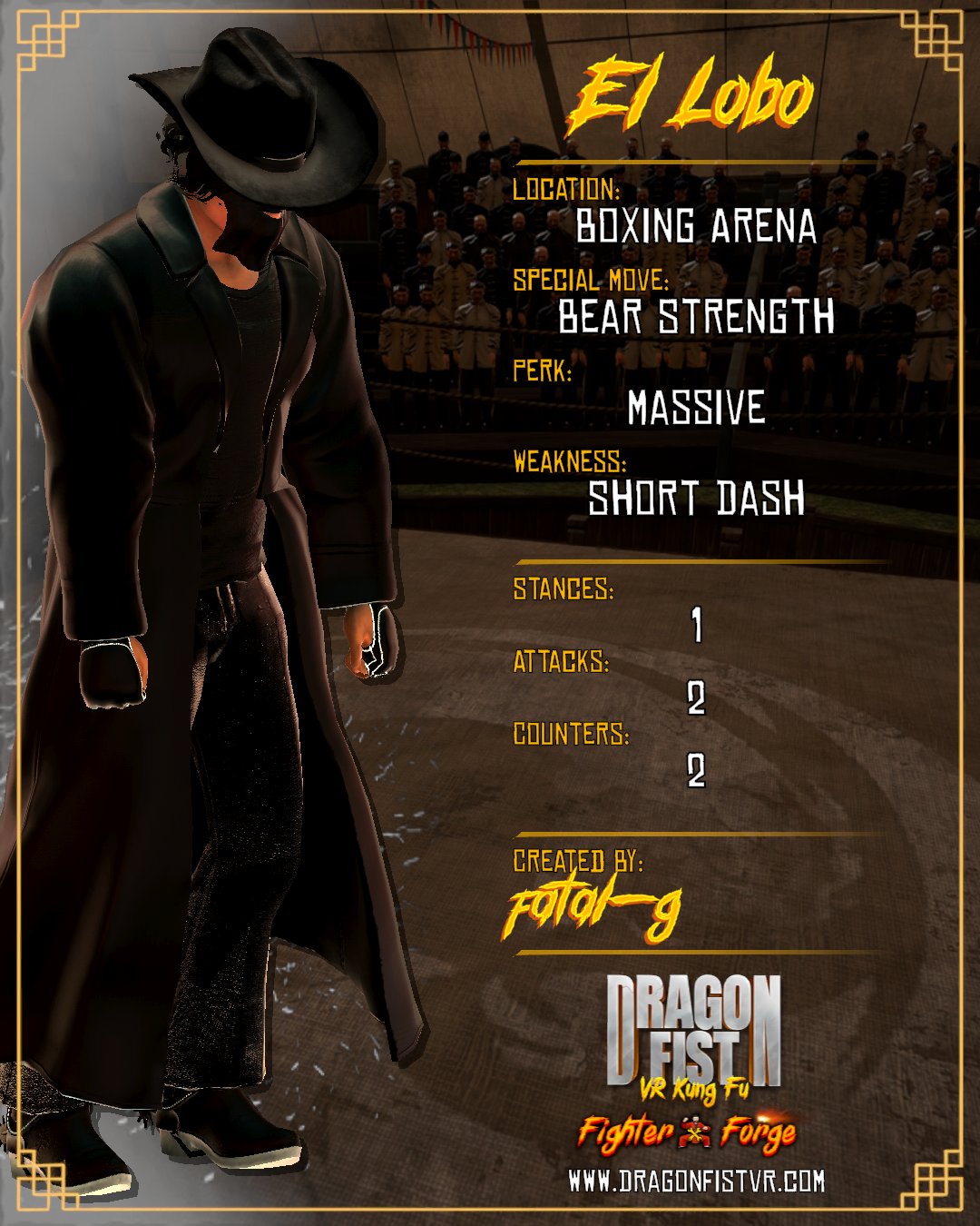 El Lobo - Created By: fatal-g